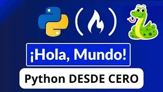 ✅ HOLA MUNDO Python DESDE CERO 🐍 HOLA MUNDO Python Visual Studio Code