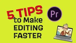 5 TIPS for faster editing Premiere Pro Adobe Tutorial