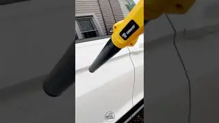 Как сушить машину воздухом? Воздуходувка DEKO #detailing #детейлинг