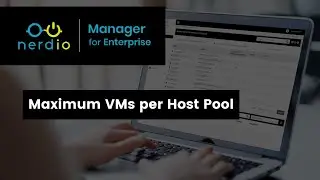 How to Set Maximum VMs per Host Pool -  Nerdio Manager for Enterprise (AVD Demo of the Day)