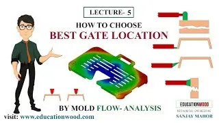 L-5 Choosing Best Gate Locations in Mold by Flow-Analysis