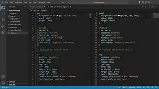 VS code: Compare Two CSS files
