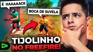TIJOLINHO NO FREE FIRE! DEMOS BOYAAH?