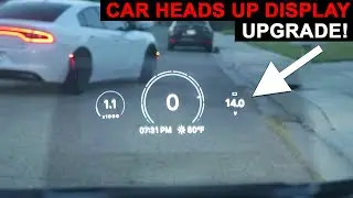 Hudway Drive Car Heads Up Display OBD2 Adapter (Install & Review)