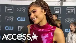 Zendaya Says Breastplate For Daring Critics Choice Look Was Molded To Her Body