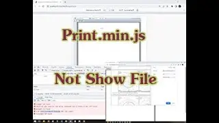 100% How to Fix Unable Print.min.js not Show File PDF