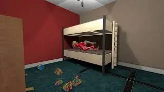Clover Korin Lesbian Sexy Kissing 2 from GMod