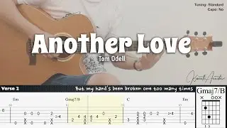Another Love - Tom Odell | Fingerstyle Guitar | TAB + Chords + Lyrics