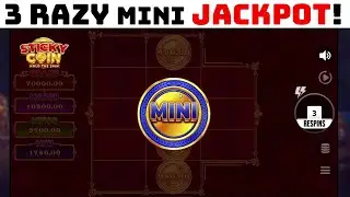 3 razy MINI BONUS! Duża wygrana | STICKY COIN odc.1 | www.kasynowy.guru #stickycoin