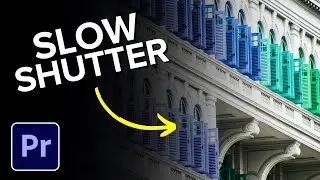 How to Create Slow Shutter Effect in Premiere Pro