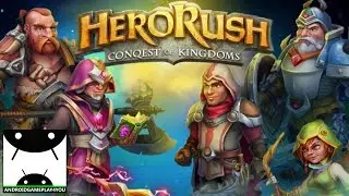 Hero Rush: The Mad King Android GamePlay Trailer [1080p/60FPS] (By Hamsters Gaming)