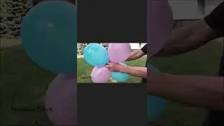 Как сделать гирлянду из шариков Balloon Garland #balloongarland #balloondecoration #гирляндаизшаров