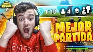 MI MEJOR PARTIDA - Fortnite Battle Royale