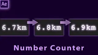 Create an Animated Number Counter in Adobe After Effects