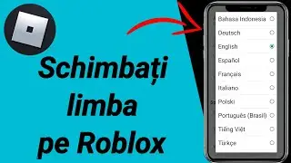 Cum să schimbi limba pe Roblox