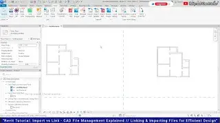 Revit: Import vs Link - CAD File Management Explained/Linking & Importing Files for Efficient Design