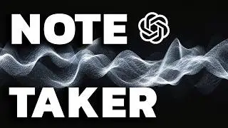 Real-Time AI Notes (OpenAI's New API is INSANE!)