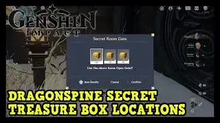 Genshin Impact: Dragonspine Secret Treasure Box Locations 