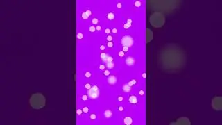 Bokeh Purple Particles Background Animated Video Loop | Copyright-Free | Full HD