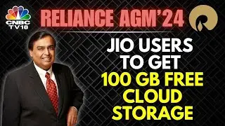 Jio AI-Cloud Welcome Offer Starting Diwali This Year: Mukesh Ambani | N18V | CNBC TV18