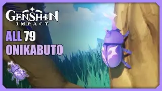 ALL 79 Onikabuto Locations | Efficient Farming Route | Genshin Impact