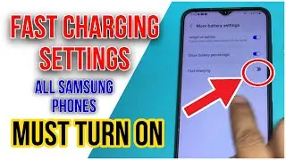 How to turn on Samsung Fast Charging settings | enable fast charging on samsung
