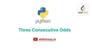 Three Consecutive Odds | Leetcode | Easy | Python