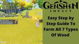 Step By Step Guide To Farm All Wood Type | Genshin Impact (Quick Guide)