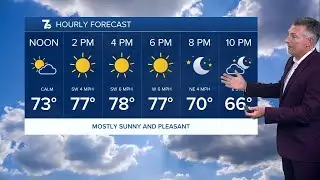 7 Weather Noon Update, Wednesday, September 11