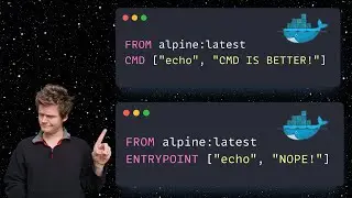 Docker ENTRYPOINT vs. CMD 