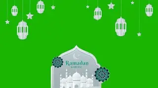 Ramadan Frame Green Screen | Copyright Free Islamic element Animation Effect for Video Editors 🌙✨