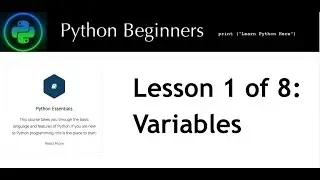 Python Variables Tutorial