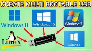 How To Create Multi Bootable USB from ISO for all OS | Easy Method