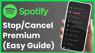 How To Cancel Spotify - Stop Spotify Subscription !