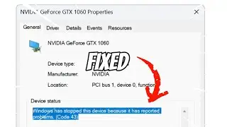 Windows has Stopped This Device Because it Has Reported Problems Code 43 (FIXED)