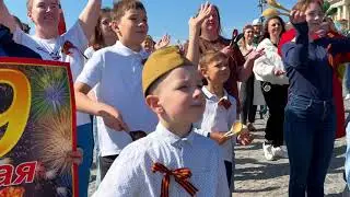 Марш "Прощание славянки"  из  Санкт-Петербурга. С Днем Победы!