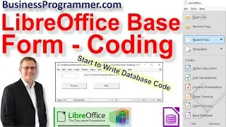 Code In LibreOffice Base - Simple Form