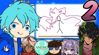 QUEM É O PERSONAGEM?! | Gartic com YOUTUBERS de GENSHIN [PARTE 2 ]