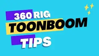 5 Important Tips To Make Your Life Easier when Creating a 360 Rig in Toonboom (In Under 2 min)
