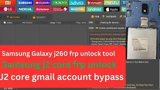 Samsung j260 frp unlock tool- Samsung j2 core frp unlock tool/ Samsung j260 gmail account bypass