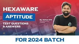 Hexaware Aptitude Questions and Answers 2024