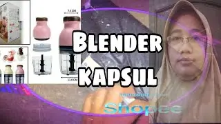 unboxing blender kapsul yuk lihat gimana kondisi beli blender online