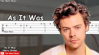 Harry Styles - As It Was Guitar Tutorial