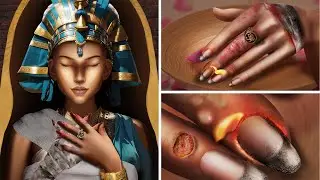 ASMR Return of the Pharaohs!  Treatment swollen hands, ingrown nails