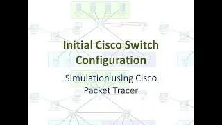 Initial Cisco Switch Configuration