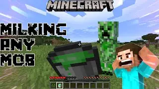 MINECRAFT , BUT YOU CAN MILK ANY MOB ( hindi ) #ghostgb #technogamerz