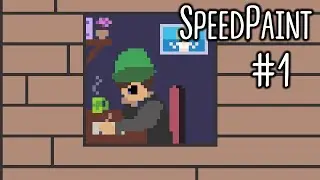 Rujolt pixel art | SpeedPaint (часть 1/?)