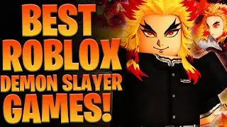 The BEST Rated Demon Slayer Games in Roblox 2022!