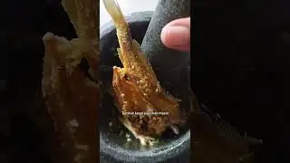 Sambal Tuk Tuk Ikan Masin #shortsvideo