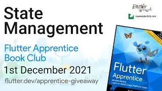 State Management :: 1st Dec 2021 :: Flutter Apprentice Book Club